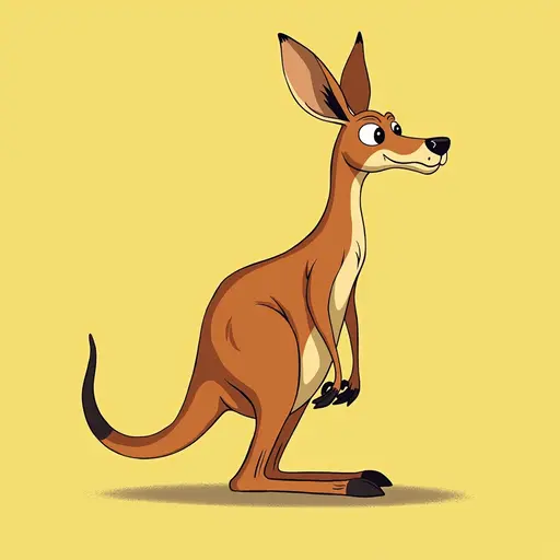 A Kangaroo used for avatar