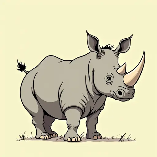 A Rhinoceros used for avatar