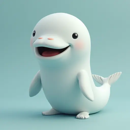 A Mischievous Beluga