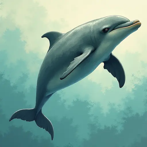 A Dolphin used for avatar