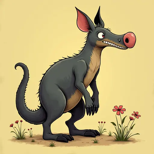 A Aardvark used for avatar