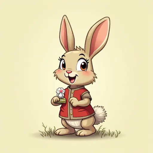 A Rabbit used for avatar