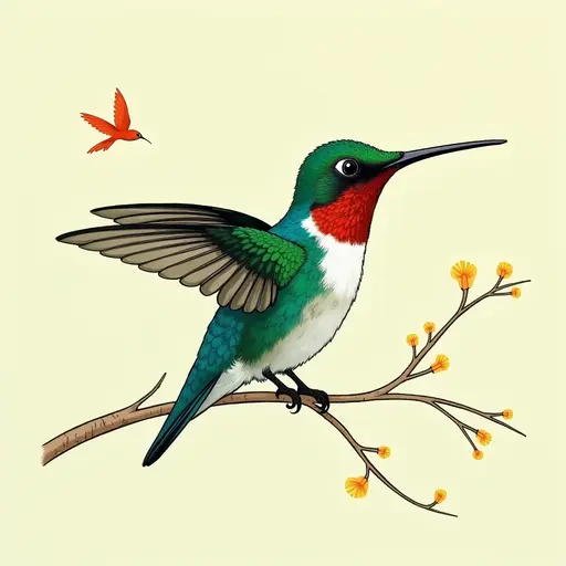 A Hummingbird used for avatar