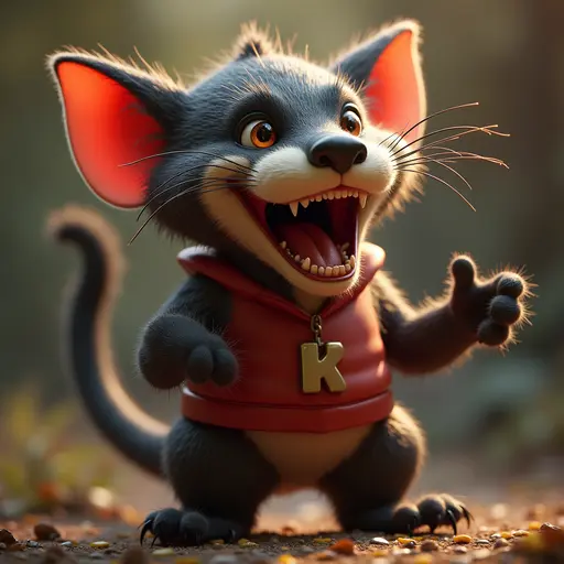 A Mischievous Tasmanian Devil