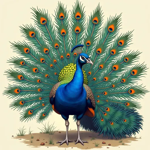 A Peacock used for avatar