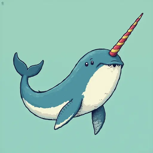 A Narwhal used for avatar