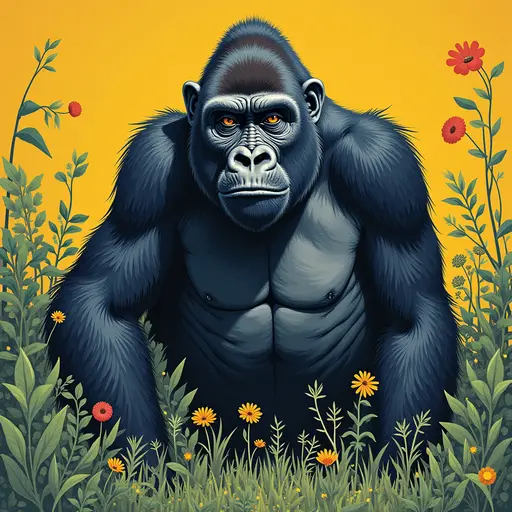 A Gorilla used for avatar