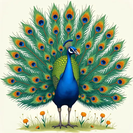 A Peacock used for avatar