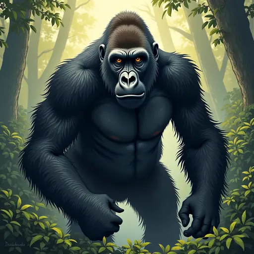 A Gorilla used for avatar