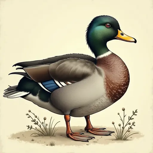 A Duck used for avatar