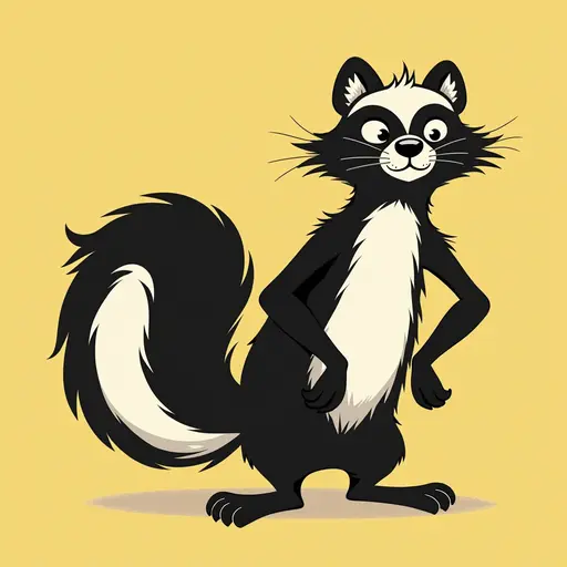 A Skunk used for avatar