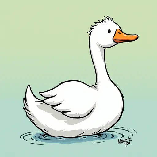 A Swan used for avatar