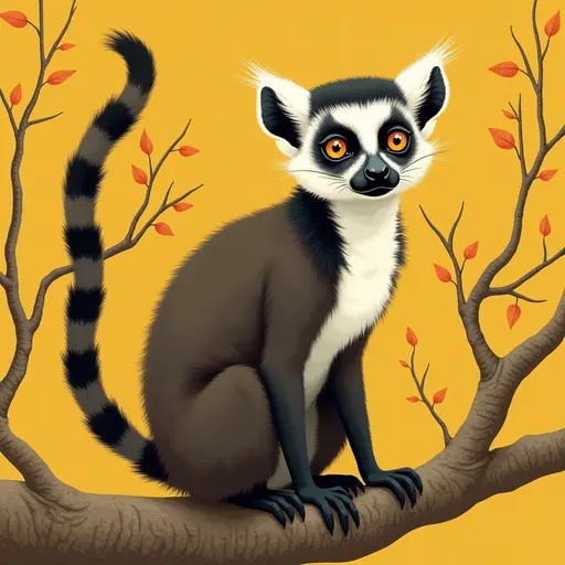 A Lemur used for avatar