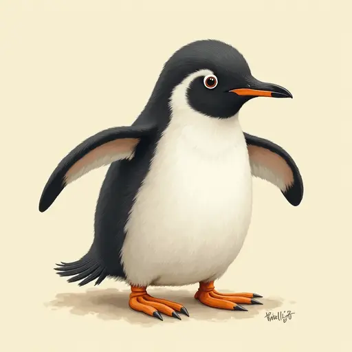 A Penguin used for avatar