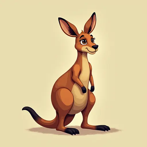 A Kangaroo used for avatar