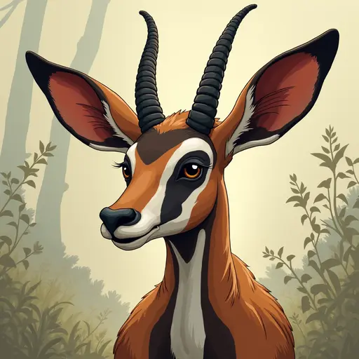 A Okapi used for avatar