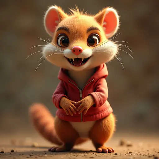 A Mischievous Weasel