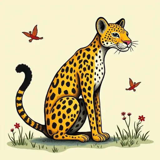 A Leopard used for avatar