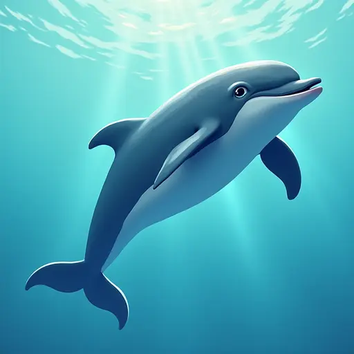 A Dolphin used for avatar