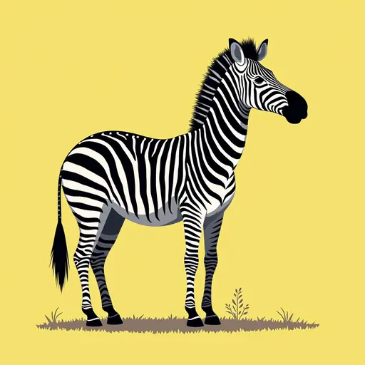 A Zebra used for avatar