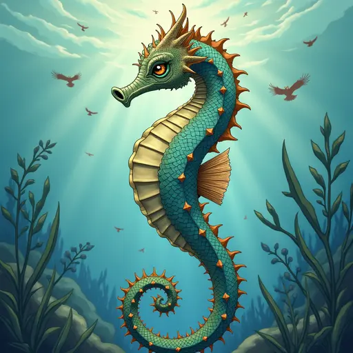 A Seahorse used for avatar