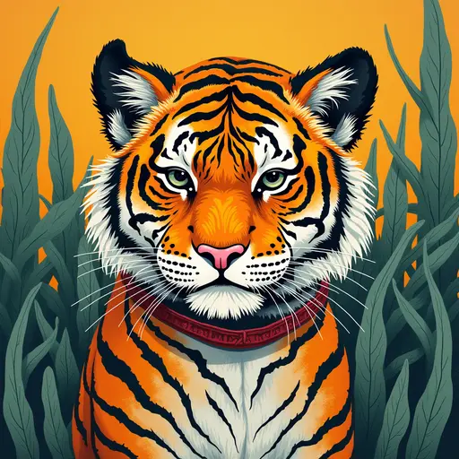 A Tiger used for avatar