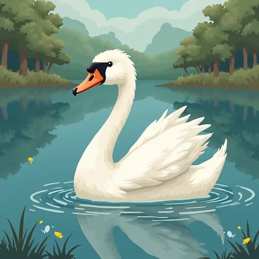 A Swan used for avatar