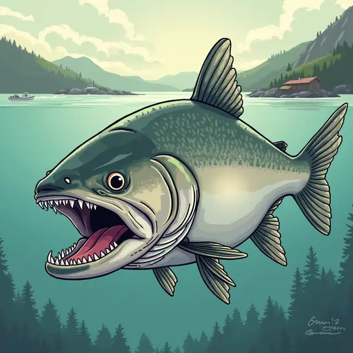 A Salmon used for avatar