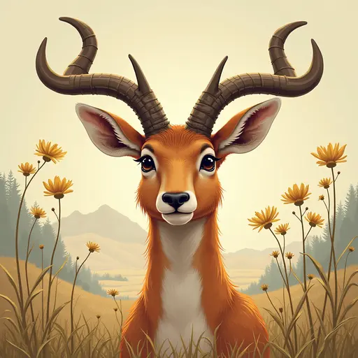 A Antelope used for avatar