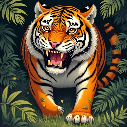 A Tiger used for avatar