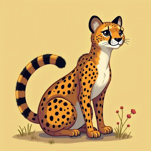 A Cheetah used for avatar