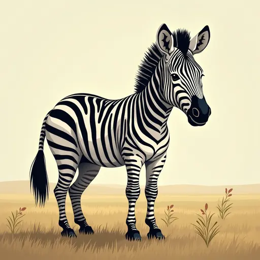 A Zebra used for avatar