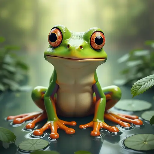 A Frog used for avatar