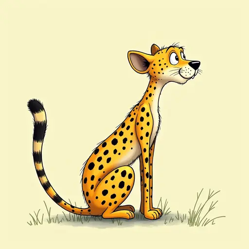 A Cheetah used for avatar