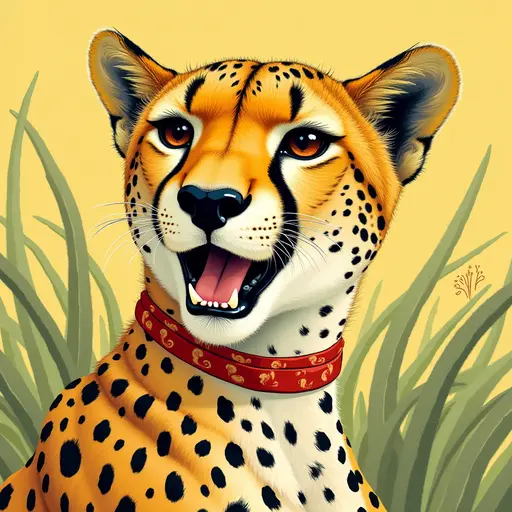 A Cheetah used for avatar