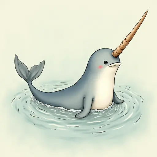 A Narwhal used for avatar