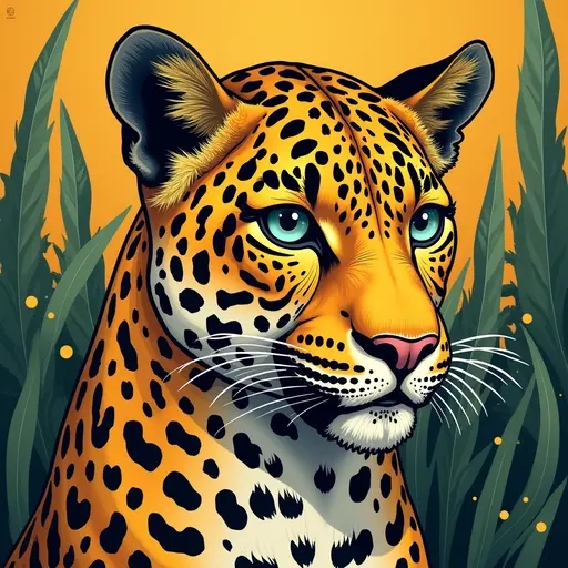 A Leopard used for avatar