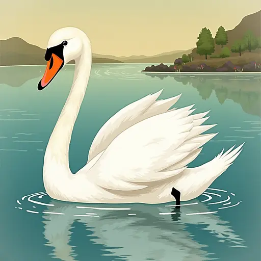 A Swan used for avatar