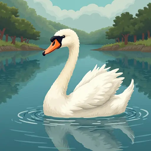 A Swan used for avatar