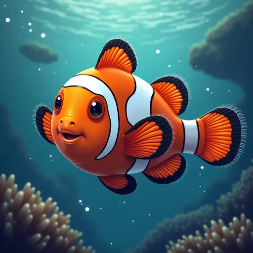 A Clownfish used for avatar