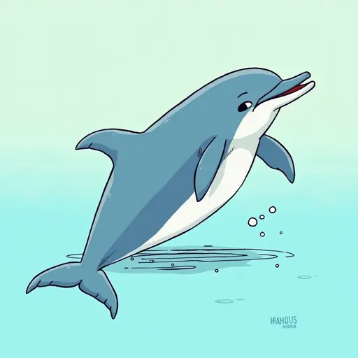 A Dolphin used for avatar