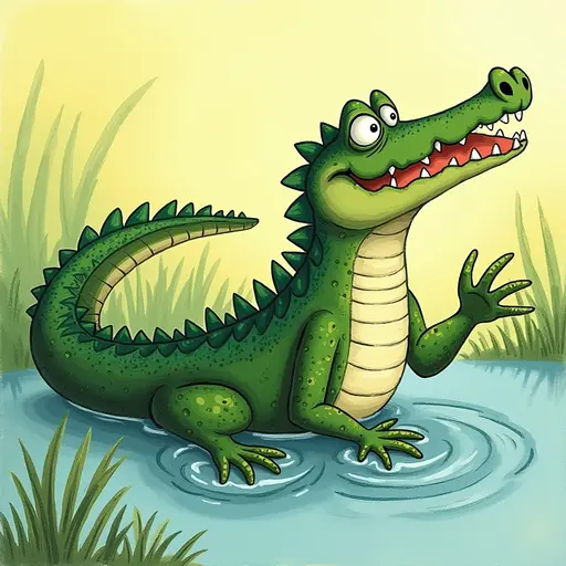 A Alligator used for avatar