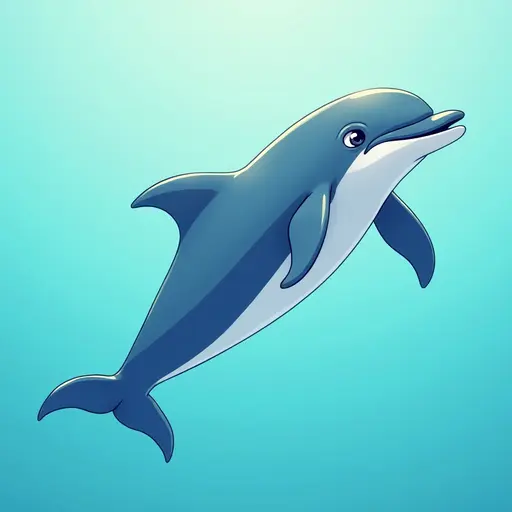 A Dolphin used for avatar