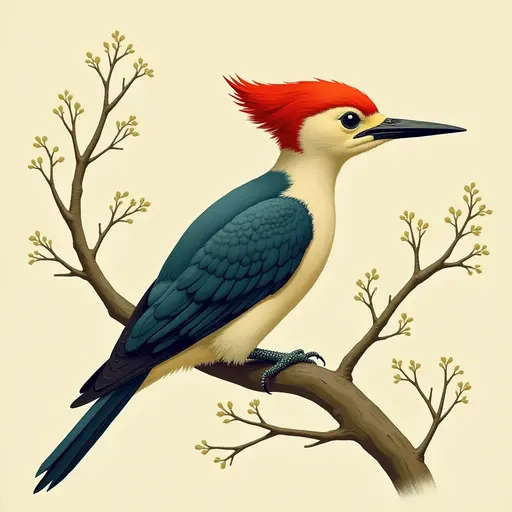 A Woodpecker used for avatar