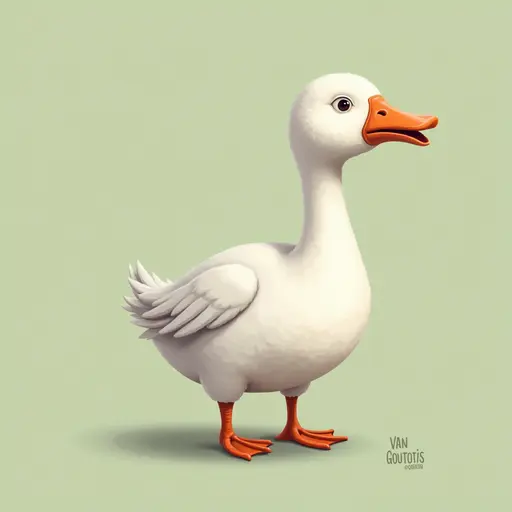 A Goose used for avatar