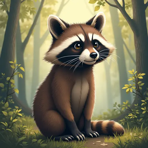 A Raccoon used for avatar