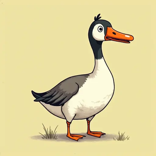 A Goose used for avatar