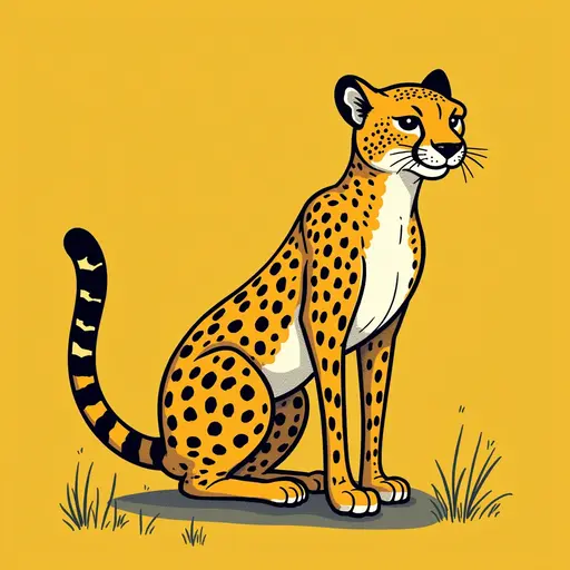 A Cheetah used for avatar