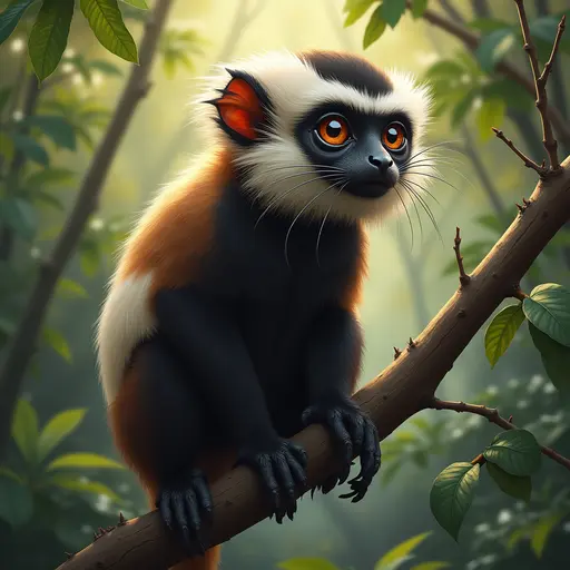 A Tamarin used for avatar