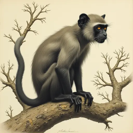 A Capuchin Monkey used for avatar